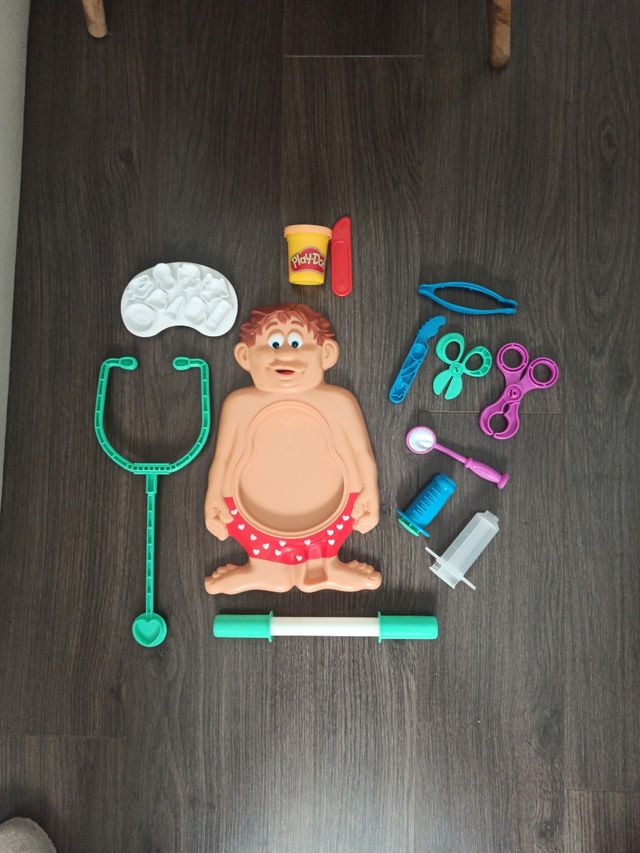 Play Doh clínica, plastilina