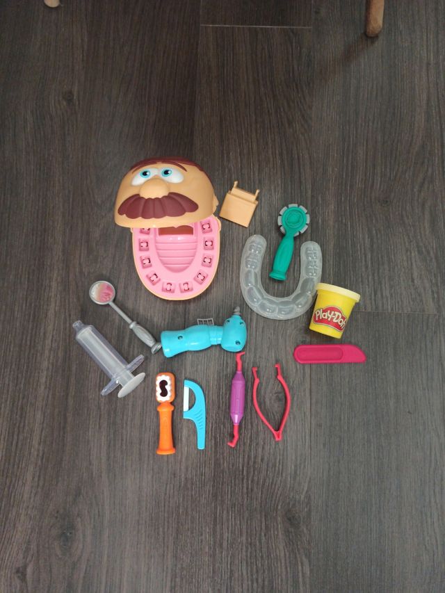 Dentista Play Doh, plastilina