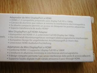 Adaptador Mini DisplayPort a HDMI