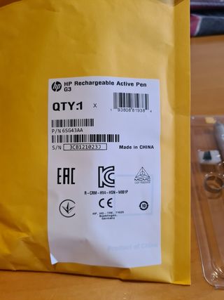 Lapiz óptico HP pen G3 NUEVO