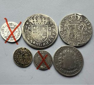 Lote Reales plata