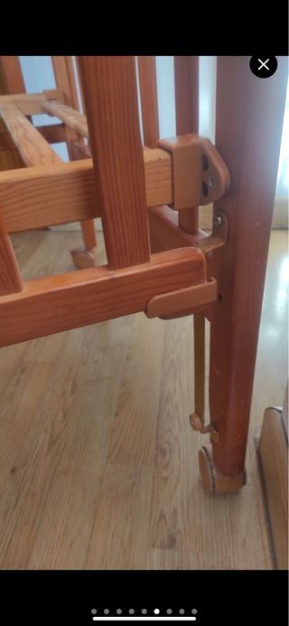 CUNA DE MADERA BEBECAR TRAMA