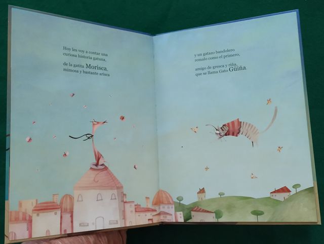 Libro "Historia Del Gato Güiña Y La Gata Morisca"