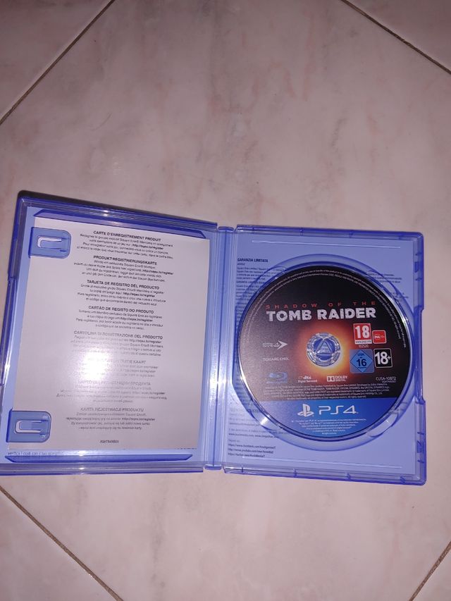 Shadow of the tomb raider ps4