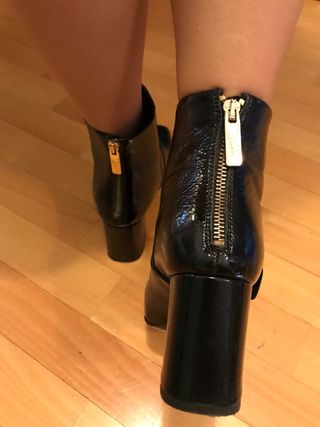 Stivaletti in pelle n.40 Tosca Blu