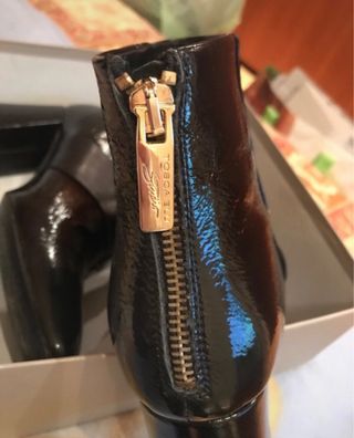 Stivaletti in pelle n.40 Tosca Blu