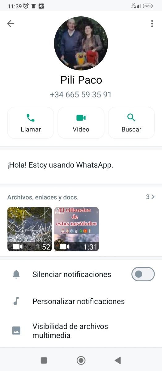 Pantalón básico negro