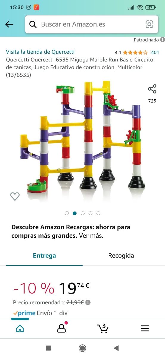 Juego educativo de construcción