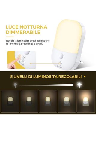 Luci Notturna da presa Suright