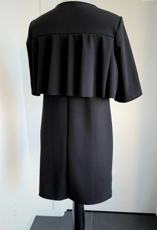 Vestido Volante Superior Decorativo 