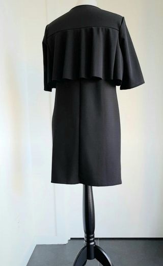 Vestido Volante Superior Decorativo