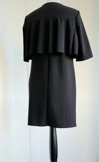 Vestido Volante Superior Decorativo 