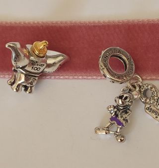 Charm Dumbo y Minnie 100th Aniversario Disney 