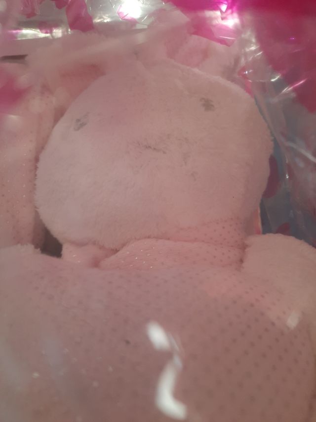 Mantita bebé con peluche