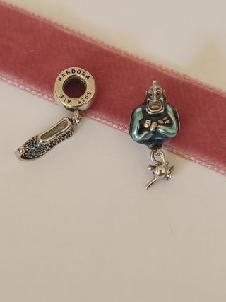 Charm zapato Jasmín y Genio Aladdin Disney