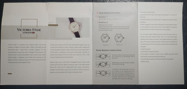 Reloj Victoria Hyde SEVEN SISTERS