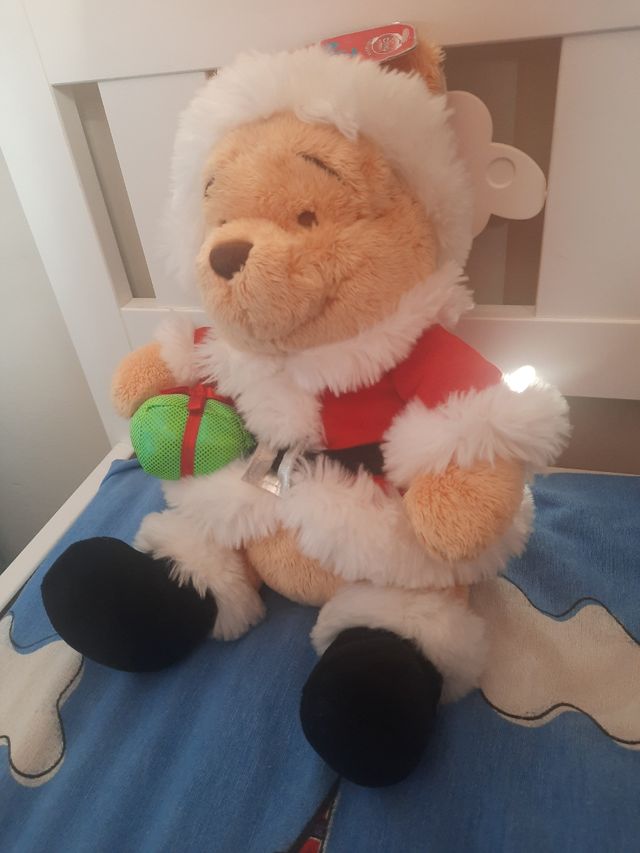 Peluche Winnie Pooh Disney Navidad