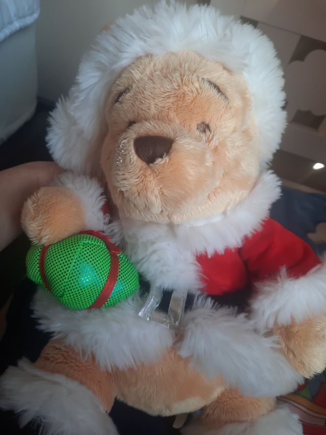 Peluche Winnie Pooh Disney Navidad