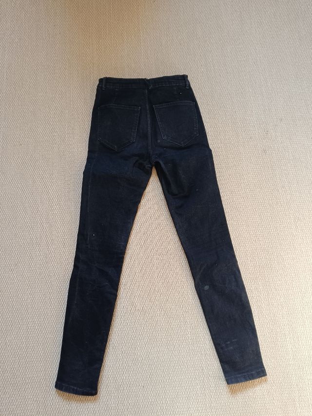 Pantalón vaquero pitillo talla 36 Zara