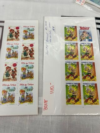 viñetas personalizadas y sellos Francia