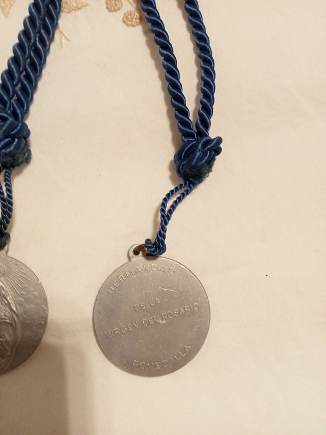 Medalla Virgen del Rosario