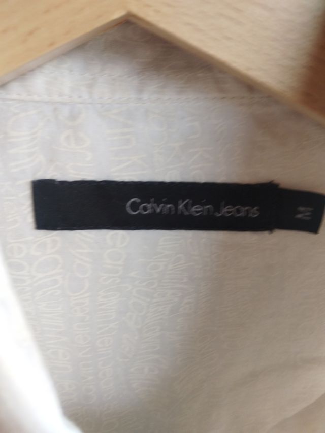Calvin Klein camicia bianca tg M
