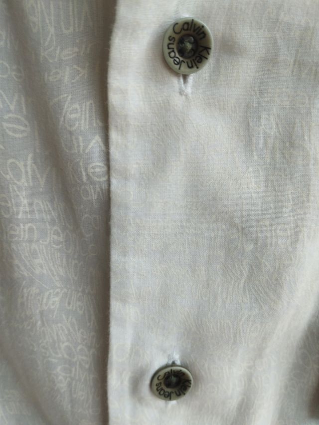 Calvin Klein camicia bianca tg M
