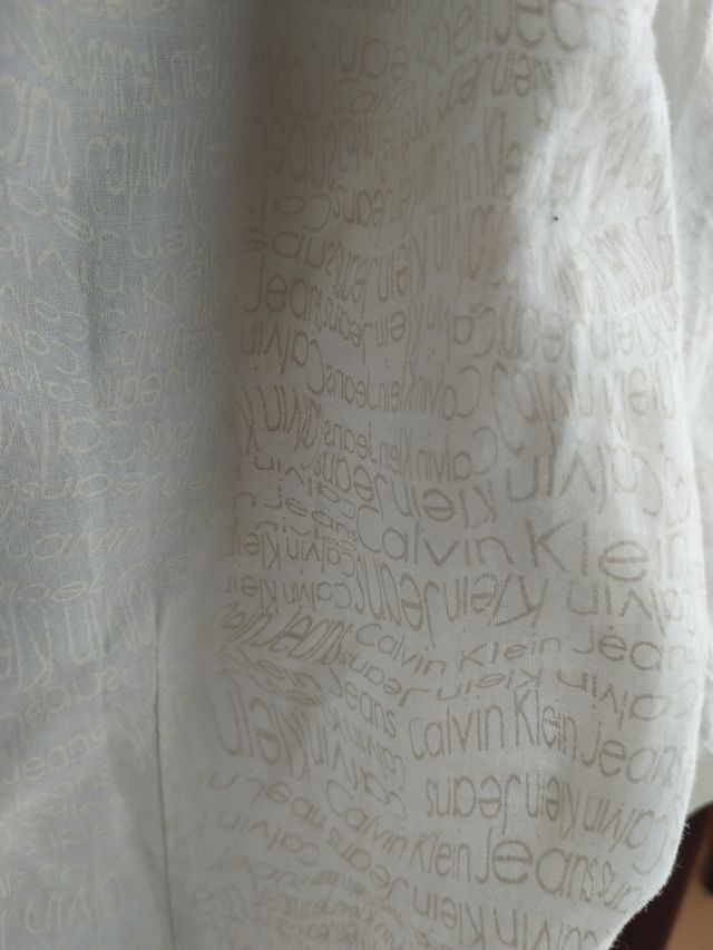 Calvin Klein camicia bianca tg M