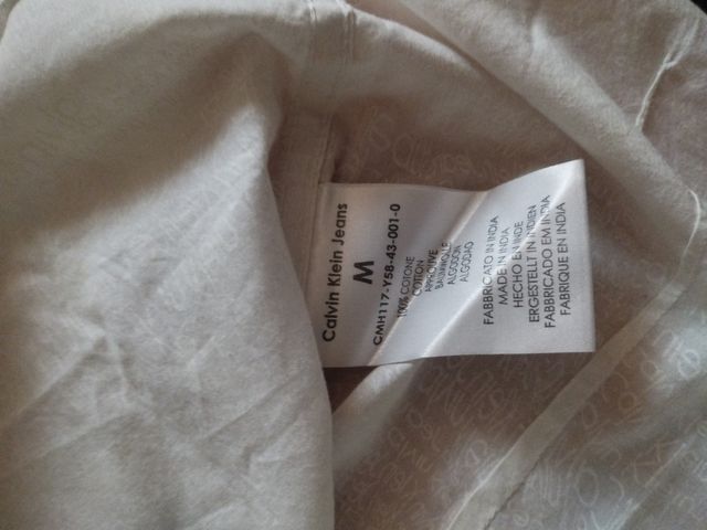 Calvin Klein camicia bianca tg M