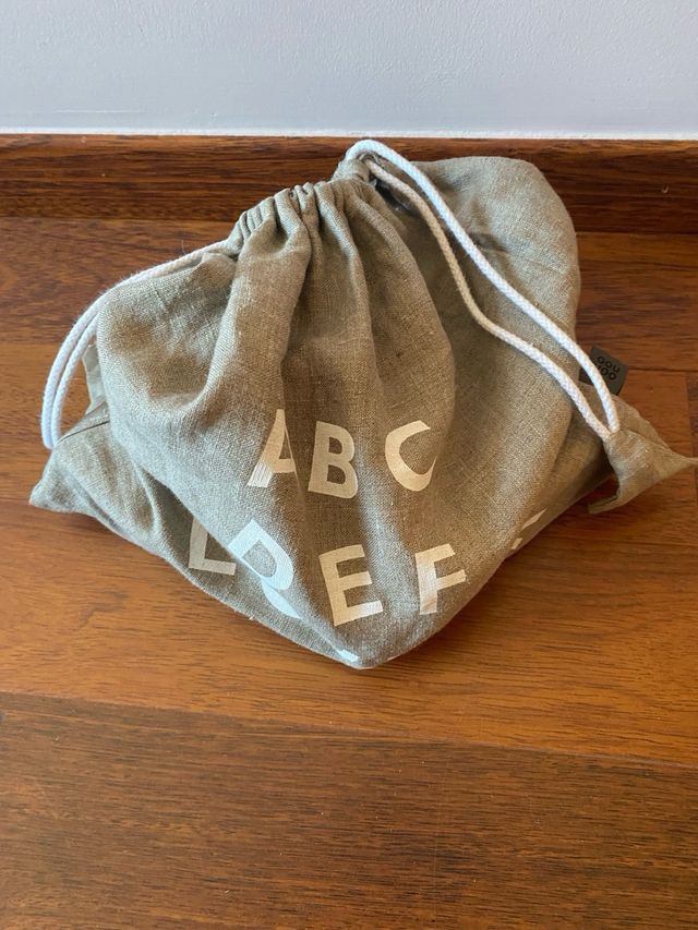 Dados letras de madera Ooh noo