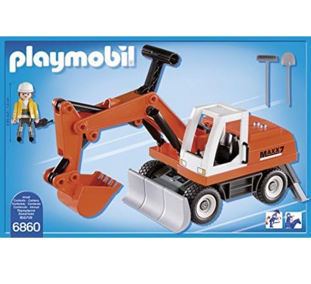 Excavadora Playmobil