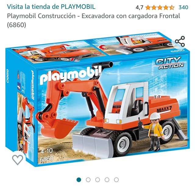 Excavadora Playmobil
