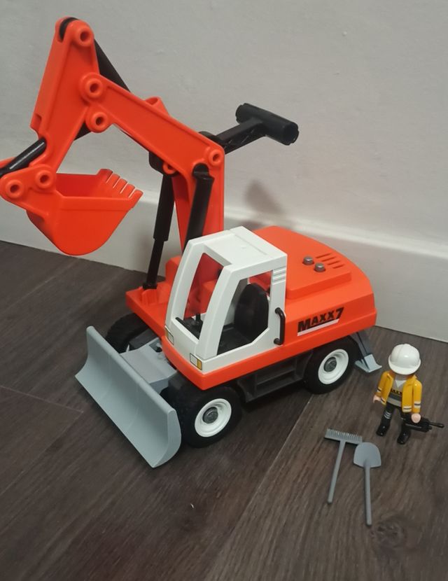 Excavadora Playmobil