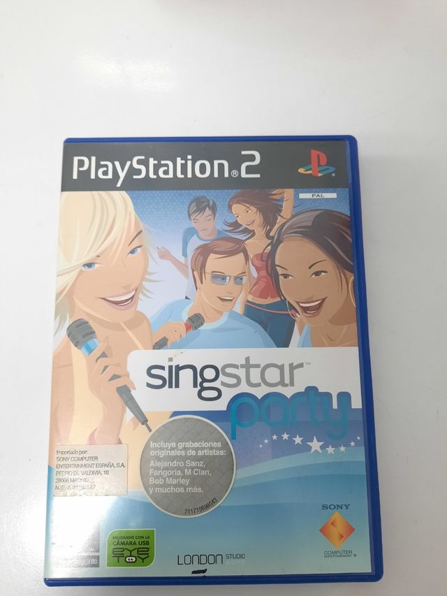 PlayStation 2 .Juego singstar party