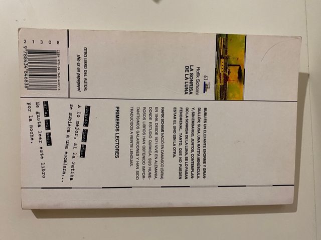 Libro: “La sonrisa de la luna”