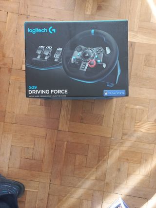 Volante Logitech G29 + Shifter | PS5, PS4, PS3, PC