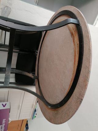 Mesa granito redonda