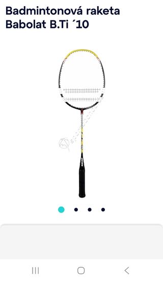 Raqueta badminton Babolat B.Ti