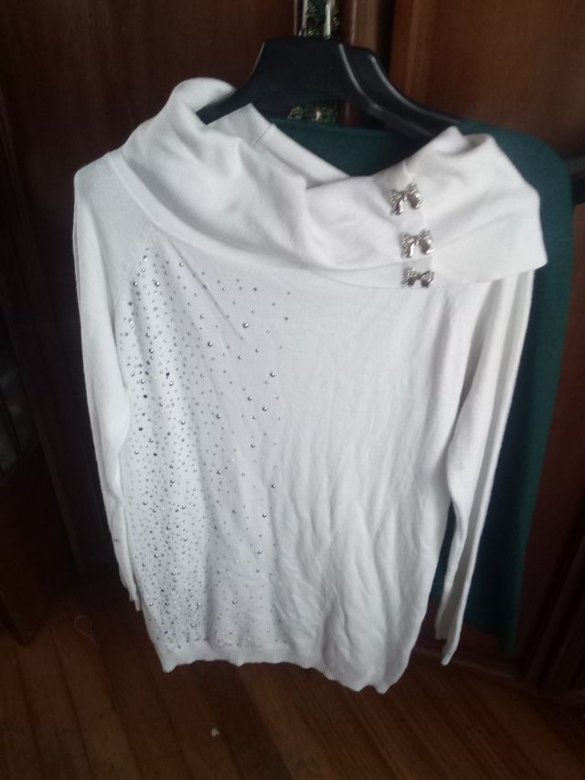 Jersey/Mini-vestido con adornos Beauty Women.T. M