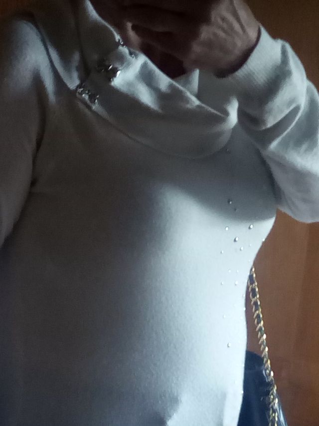 Jersey/Mini-vestido con adornos Beauty Women.T. M