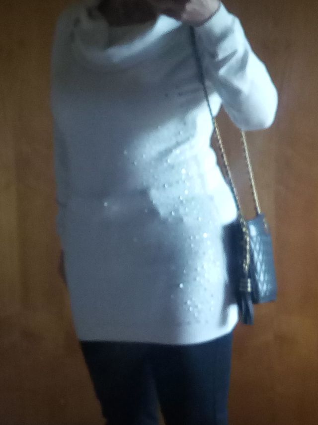 Jersey/Mini-vestido con adornos Beauty Women.T. M