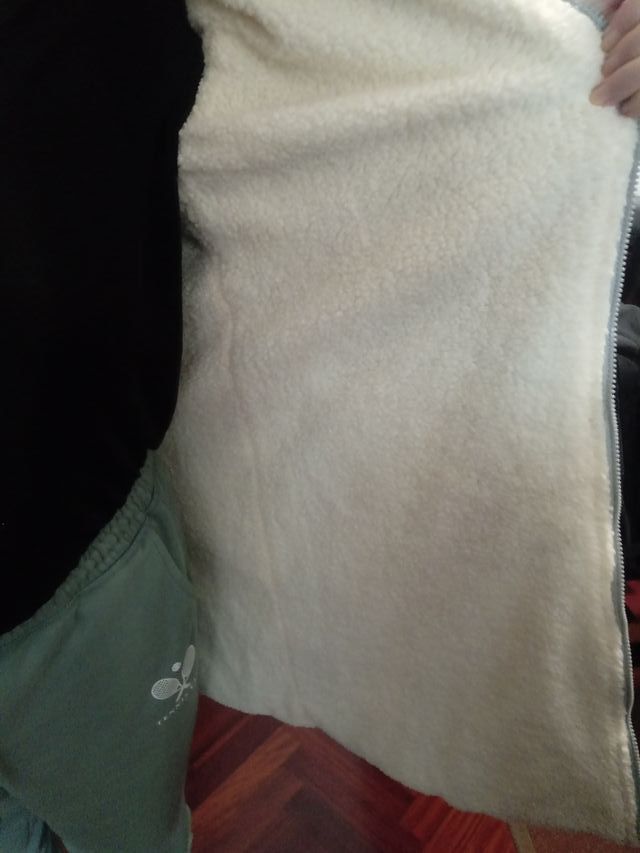 Abrigo Reversible Mujer Gris