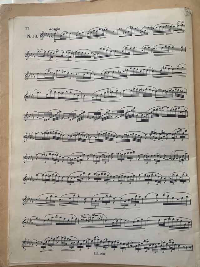 Saxofon metodo Salviani