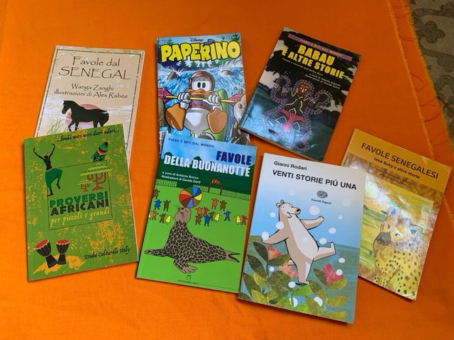 lote de 7 libros infantiles en italiano