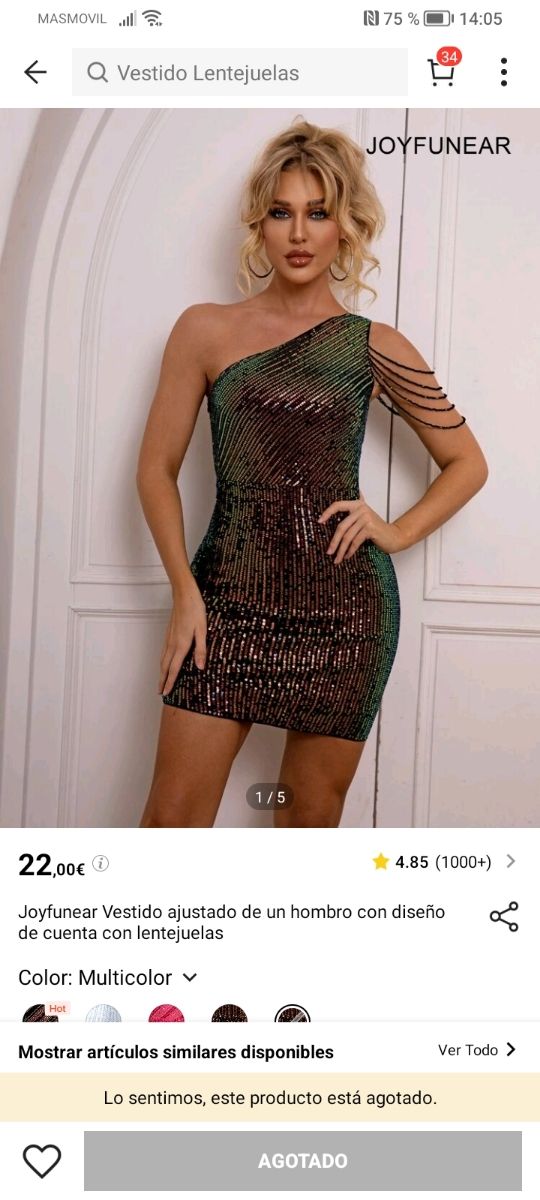 Vestidazo para estos días y el 31