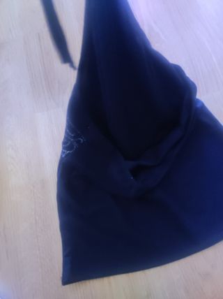 Fiesta Top negro brillantes