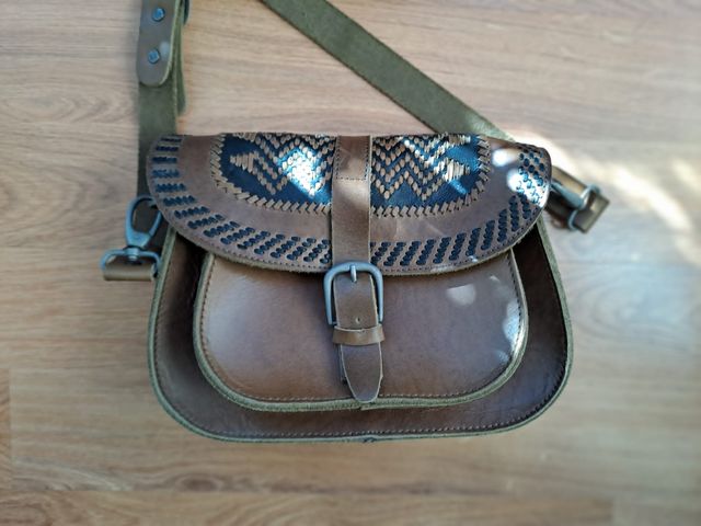Bolso de piel de la marca Maison Scotch