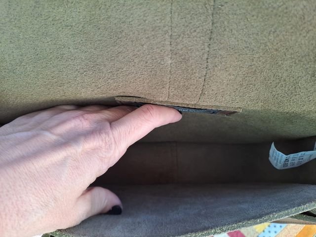 Bolso de piel de la marca Maison Scotch