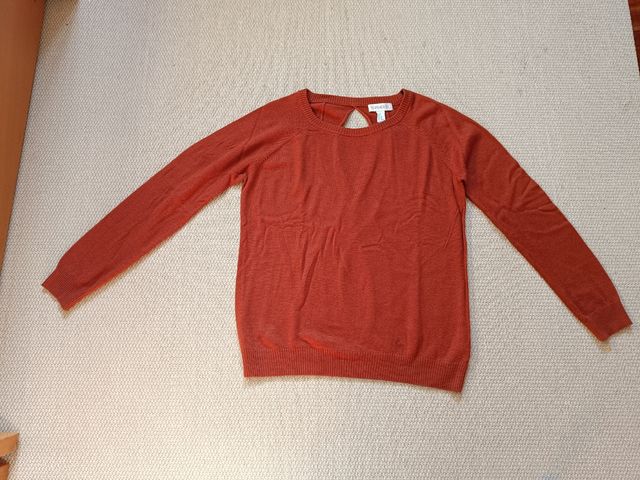 Jersey finito aberturas en la espalda