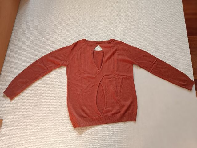 Jersey finito aberturas en la espalda